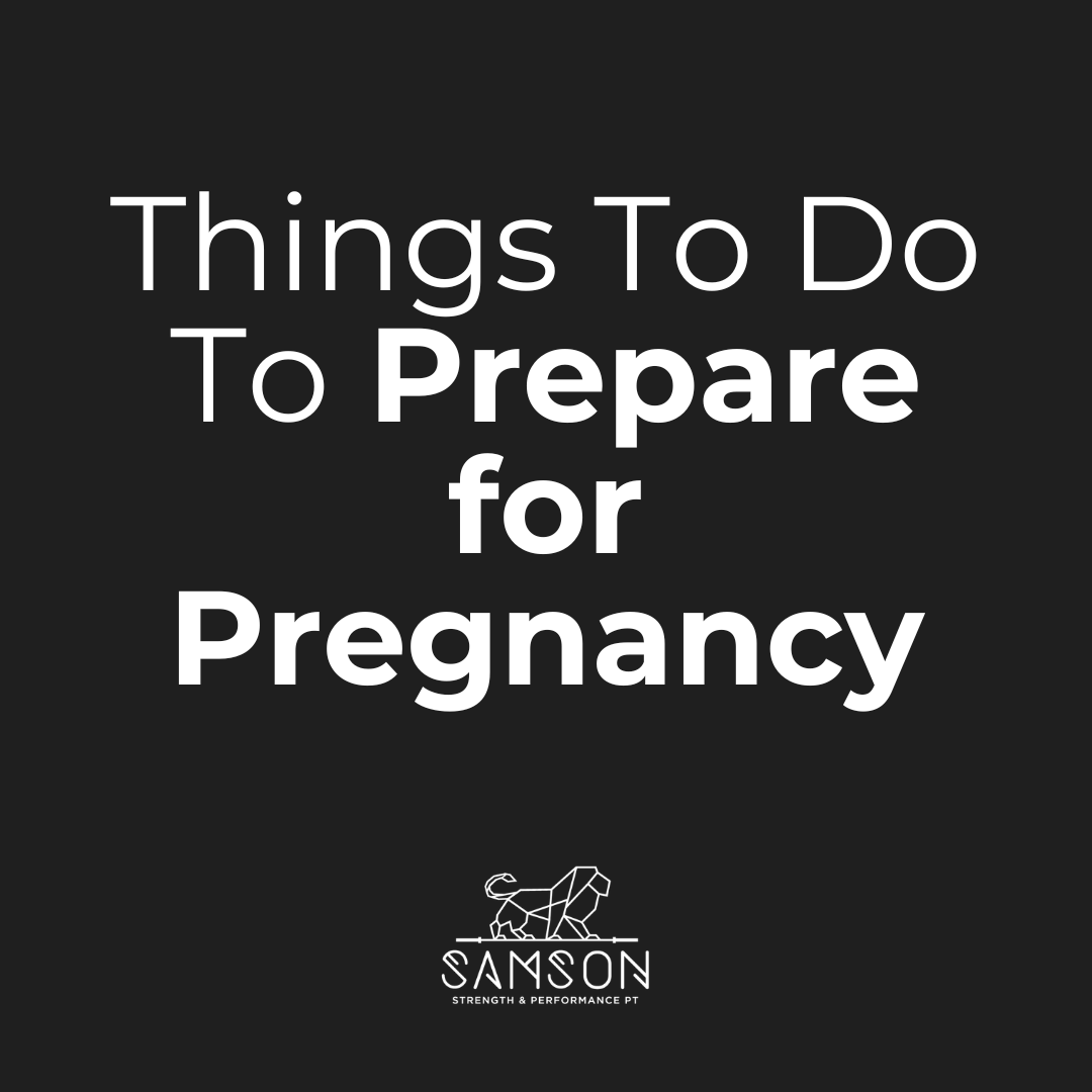 Things To Do To Prepare for Pregnancy