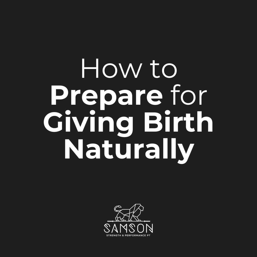 How to prepare for giving birth naturally