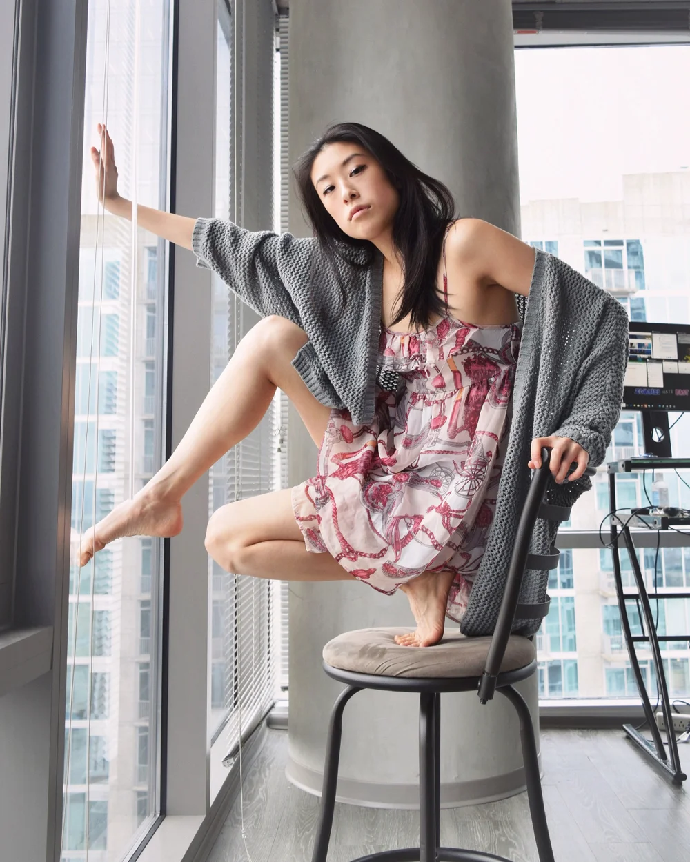The Sensible Fay What Styling Means to Me Feminine Dress and Cardigan