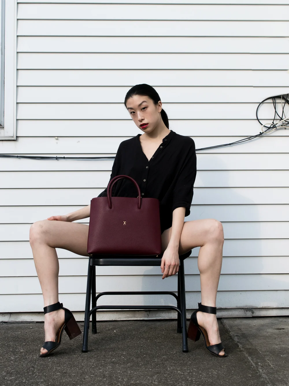 Joseph and Stacey - stacey tote L in Savage Wine Review by The Sensible Fay