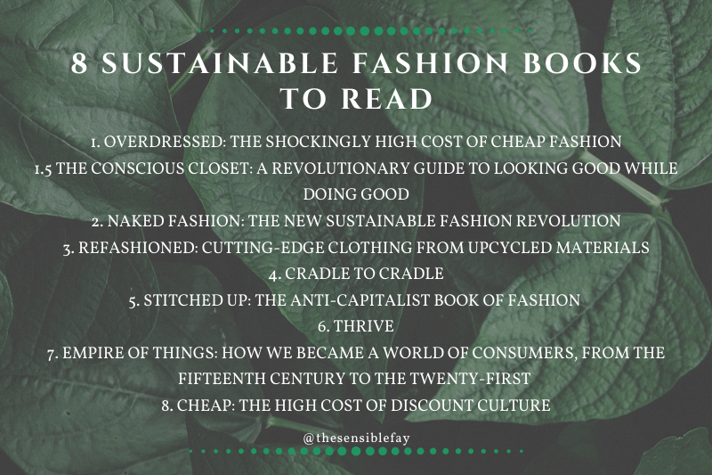 Sensible Books Top 8 Books on Sustainable Fashion 2024 | The Sensible Fay ...