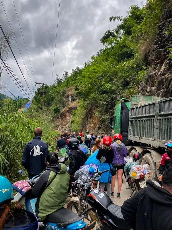 Ha Giang Loop Tour Review Day 4 Rock Slide.jpg