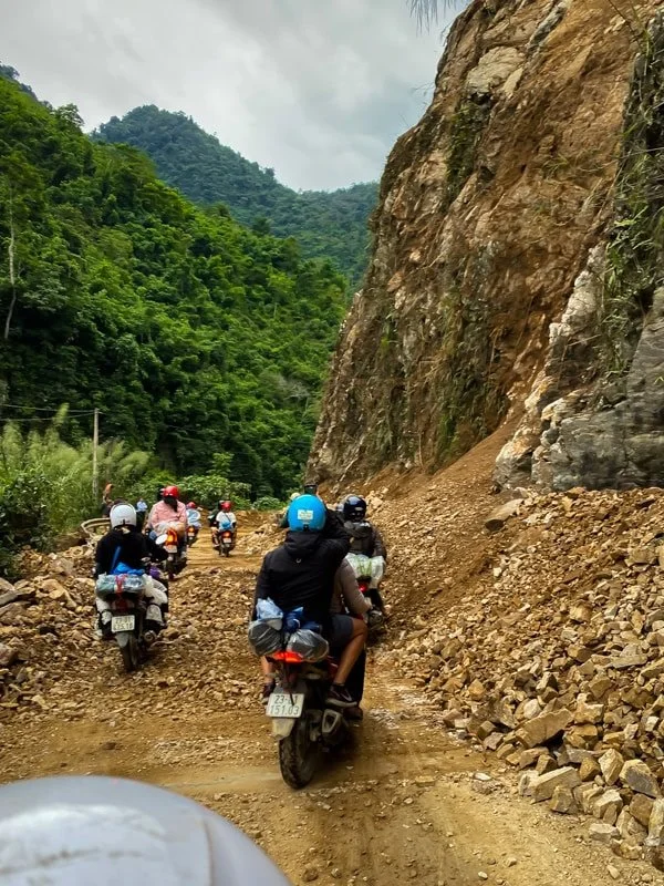 Ha Giang Loop Tour Review Day 4 Rock Slide 2.jpg