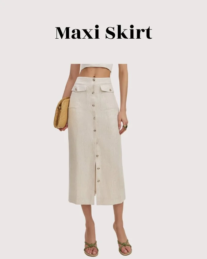Linen Skirt - $178.00