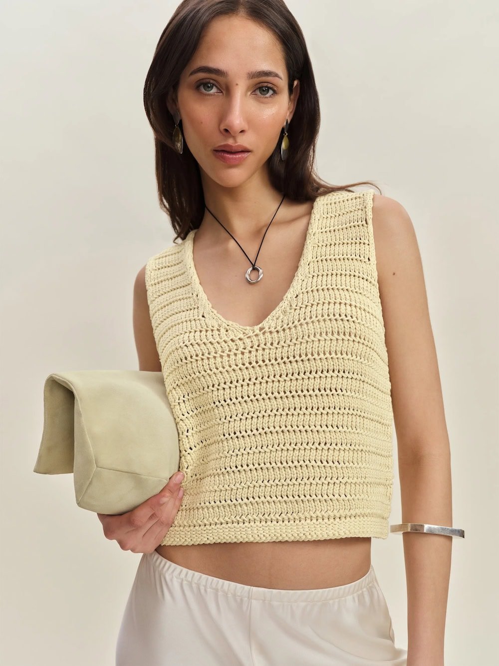 Cotton Sweater Tank - $118.00