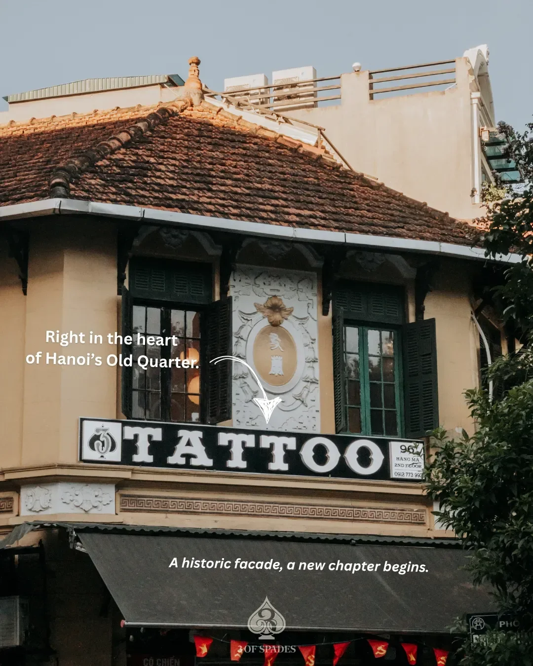 photos by 3 of Spades Tattoo Parlor, Hanoi