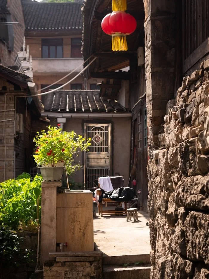 Traditional Zhuang Village In China