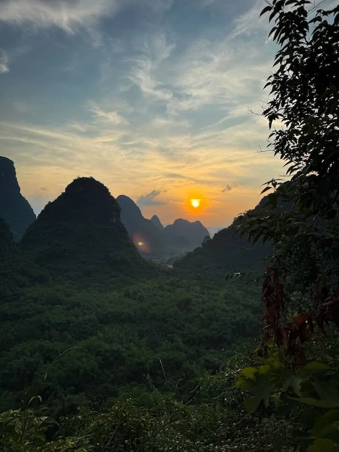 Karst mountains of Guangxi.