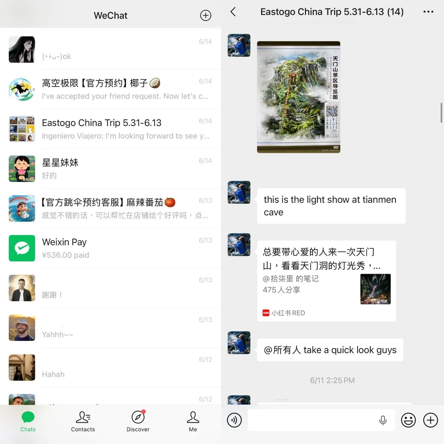 Wechat Interface for best apps in China.