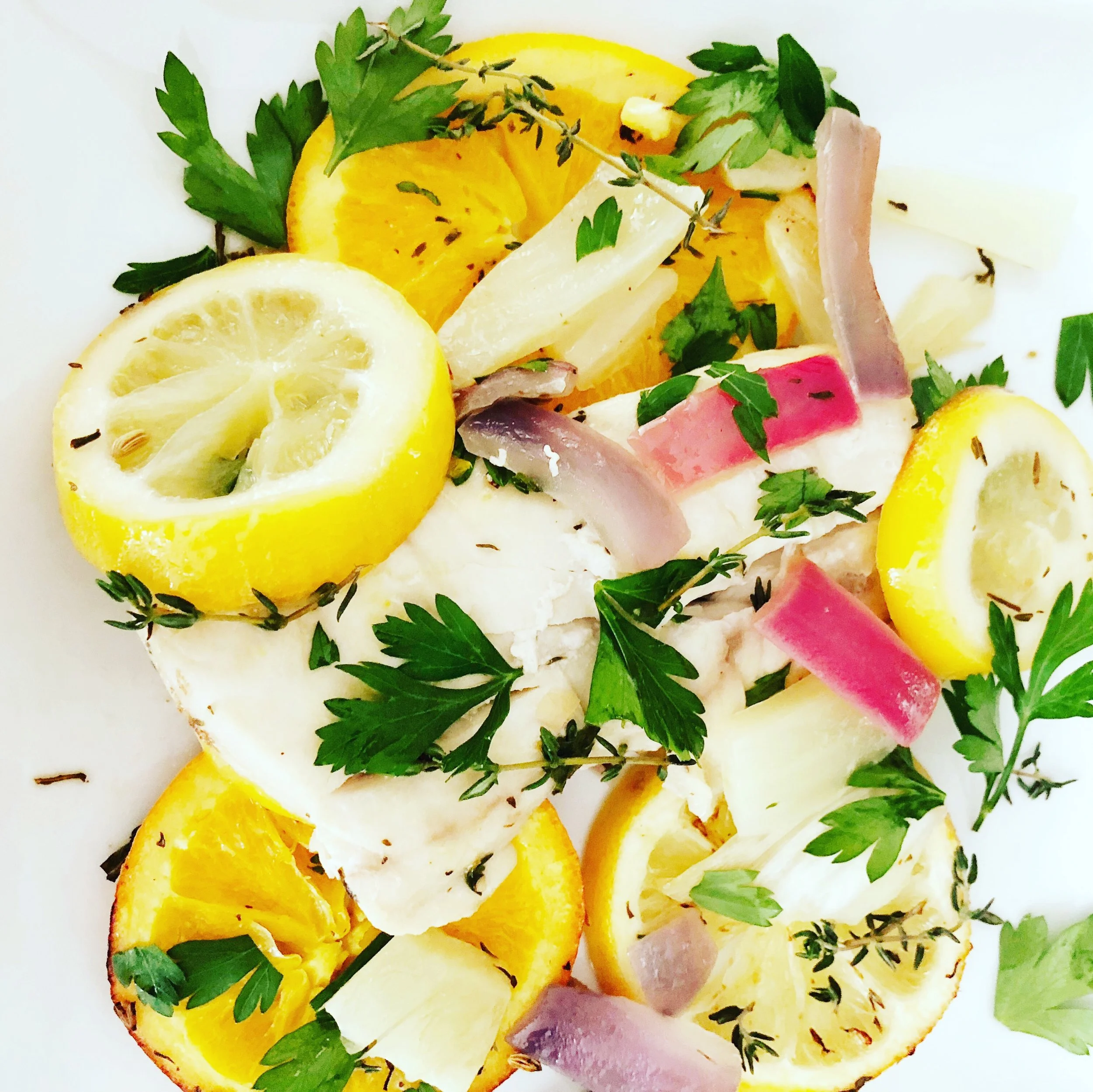 Mahi-Mahi with Lemon In Parchment