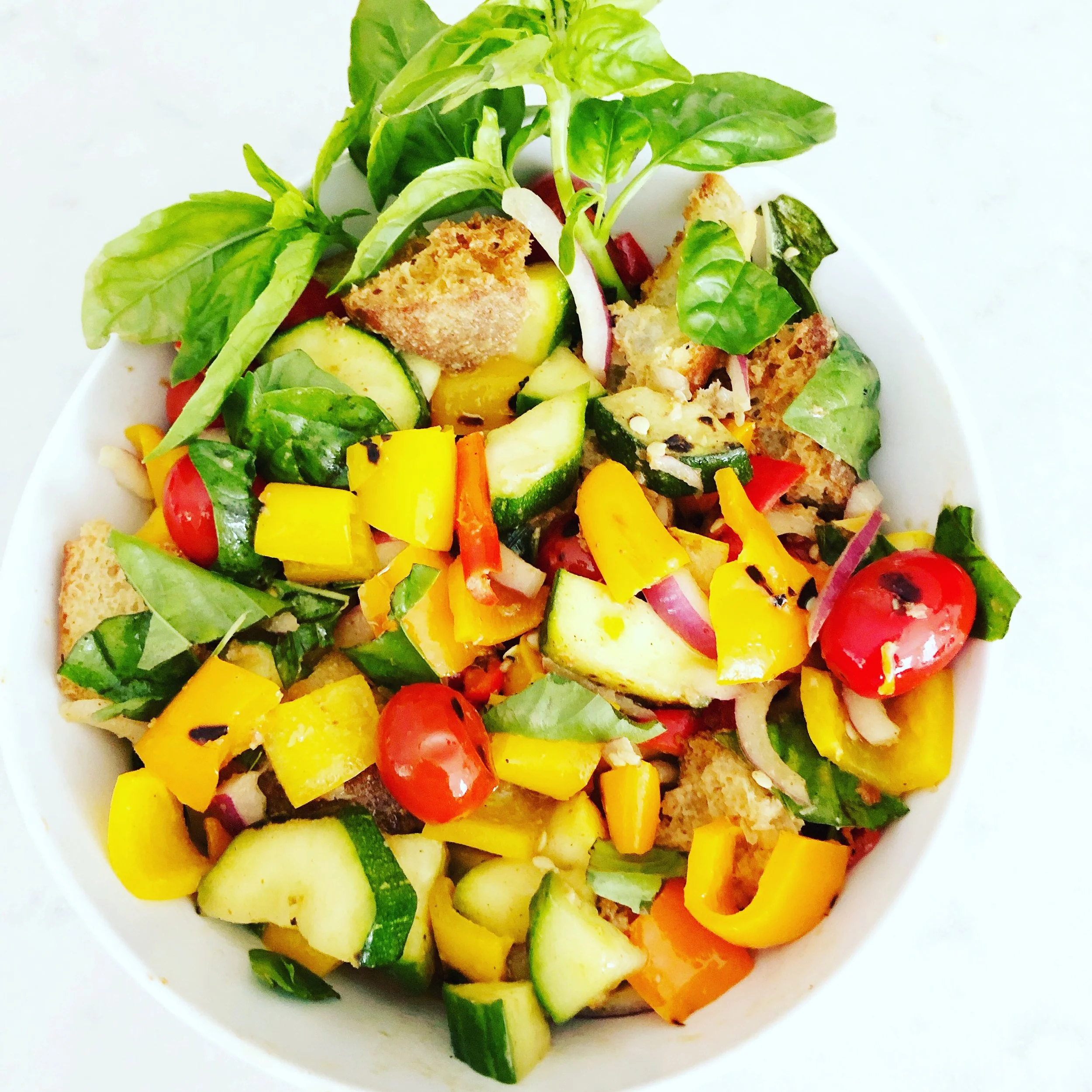 Grilled Panzanella Salad