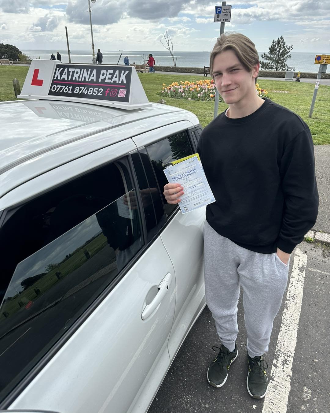 Huge congratulations to Max on passing his driving test with only one driving fault! You&rsquo;ve worked so hard and thoroughly deserve your pass! Well done Max, give me a wave on the road! 🥳🎉🚗🚙 #learntodrive #passyourdrivingtest #folkestone #kat
