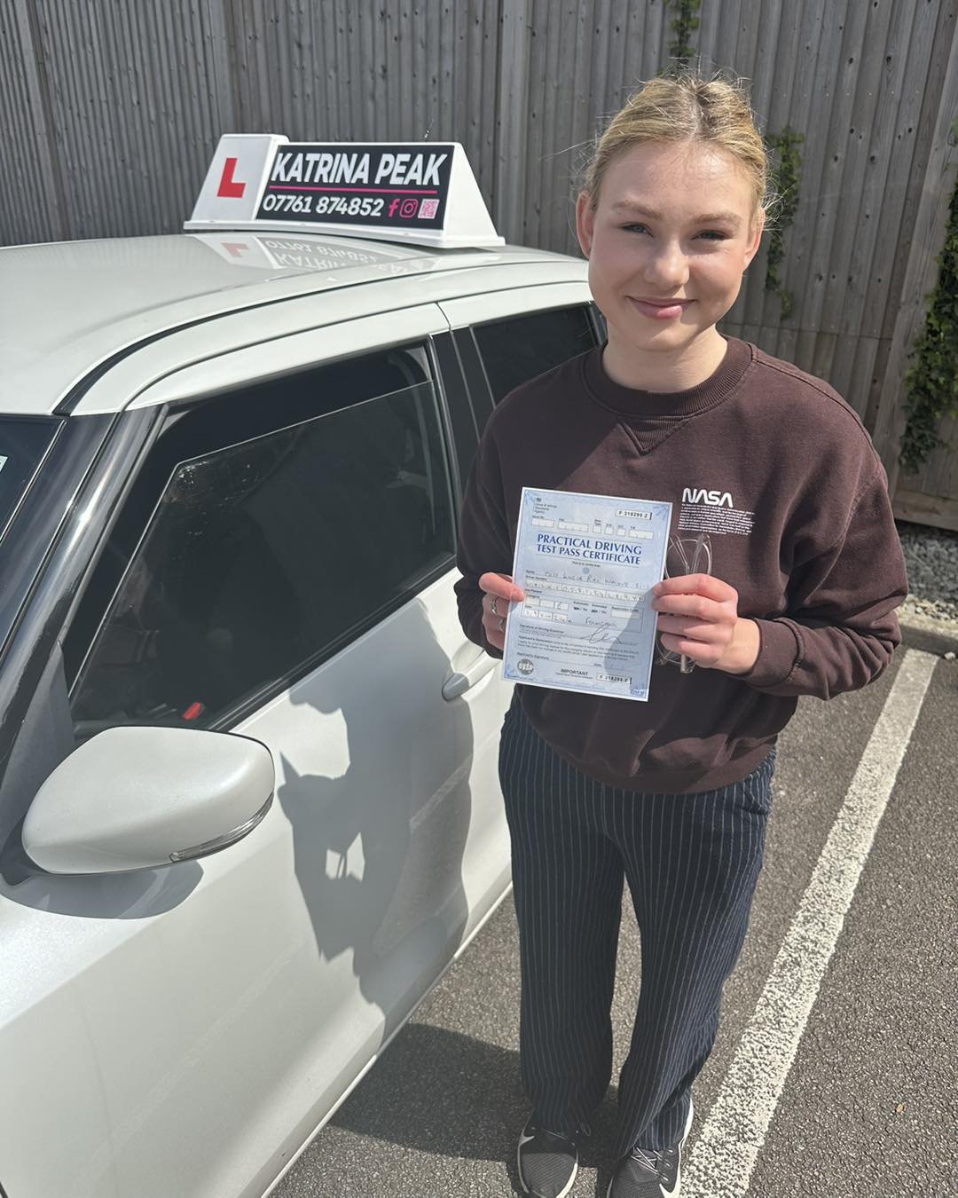 Amazing driving from Lucy this morning in sunny Folkestone! ☀️ Congratulations on passing your driving test, so thoroughly well deserved! I&rsquo;ll miss our driving lessons but keep in touch and I look forward to seeing you on the road! 🥳🎉🚗🚙 #le