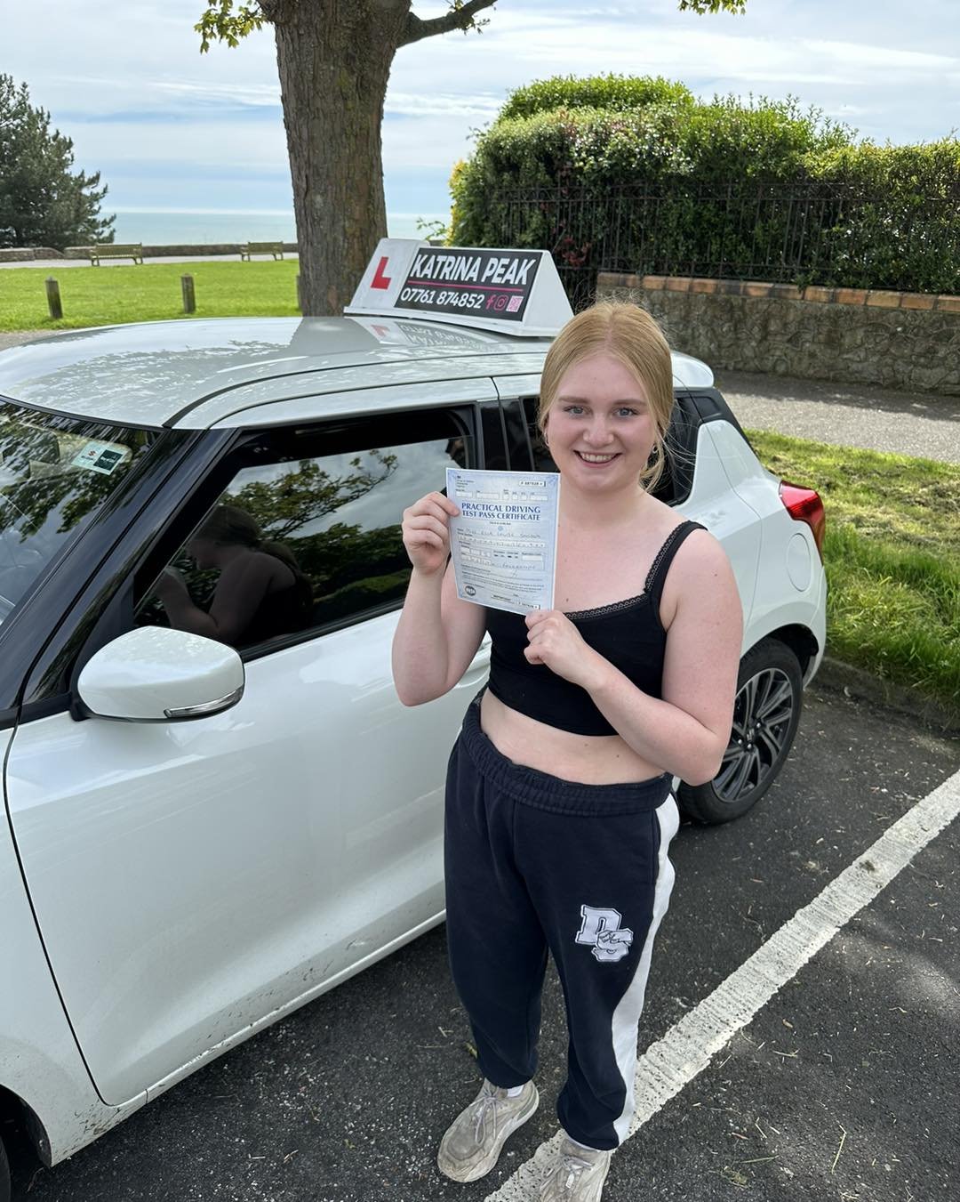 Amazing driving from Ella resulting in a thoroughly well deserved driving test pass! It&rsquo;s been great fun teaching you and I wish you every success Ella! 🥳🎉🚗🚙 #learntodrive #passyourdrivingtest #folkestone #katrinapeakdrivingschool