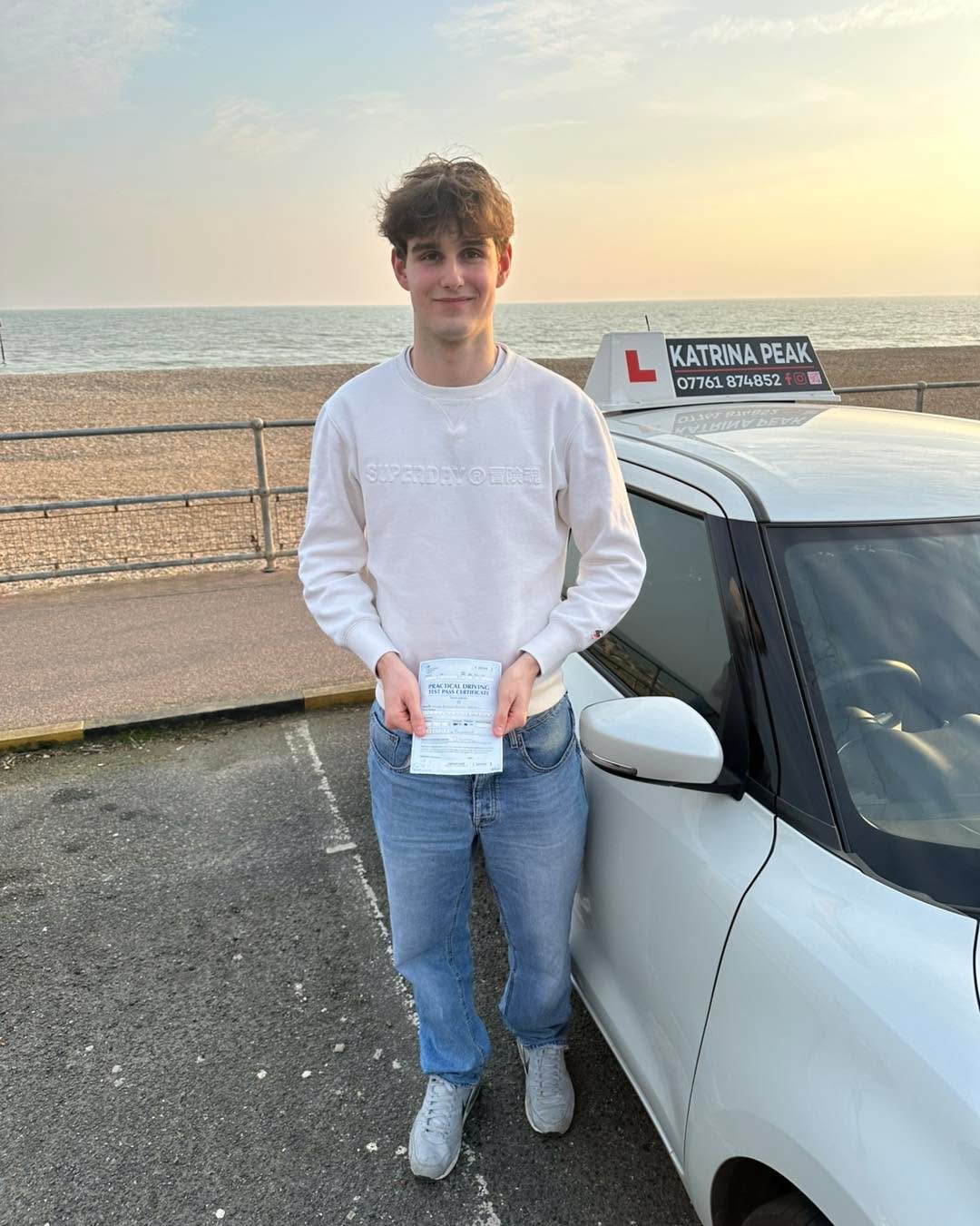 Congratulations Will, fantastic driving and a thoroughly well deserved driving test pass! It&rsquo;s been so much fun getting to know you and I wish you every success in the future! Well done! 🚗🚙🥳🎉 #learntodrive #passyourdrivingtest #katrinapeakd