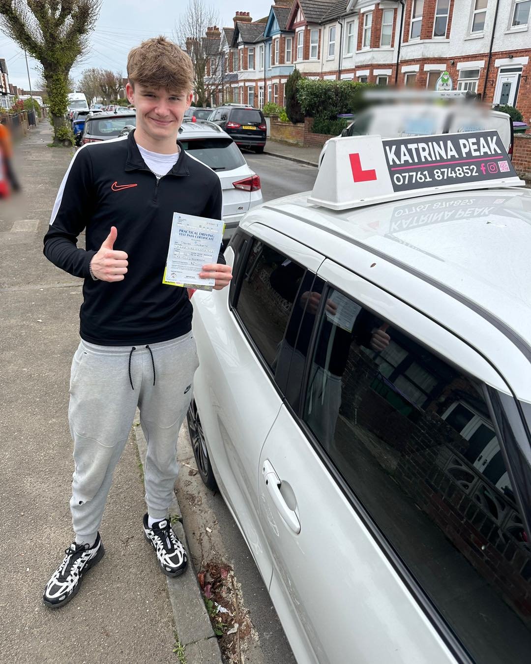 Well done Tom, amazing driving this morning securing a fantastic first time driving test pass! It&rsquo;s been a pleasure teaching you and getting to know you, wishing you every success in the future! 🥳🎉🚗🚙 #learntodrive #passyourdrivingtest #katr