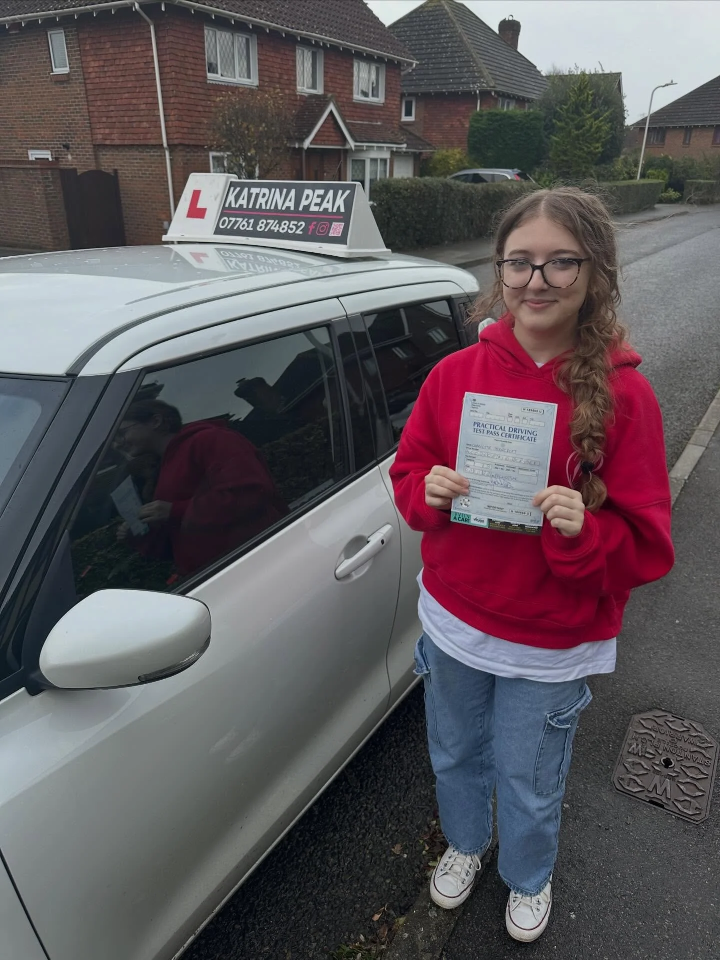 Congratulations Charlotte, amazing driving from you resulting in your thoroughly well deserved first time pass! It&rsquo;s been so much fun getting to know you and I can&rsquo;t wait to see you driving independently on the road! Well done! 🚗🚙🥳🎉 #