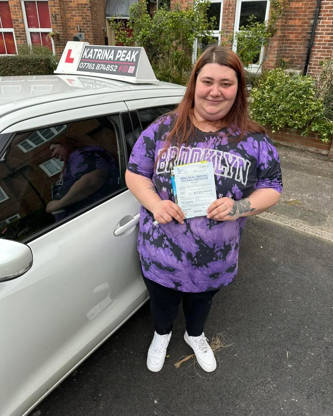 Congratulations to Danielle on passing her driving test this morning first time, what a great way to start a week! So proud of your achievement, enjoy your freedom on the roads! 🥳🎉🚗🚙 #learntodrive #passyourdrivingtest #safedrivingforlife #driving
