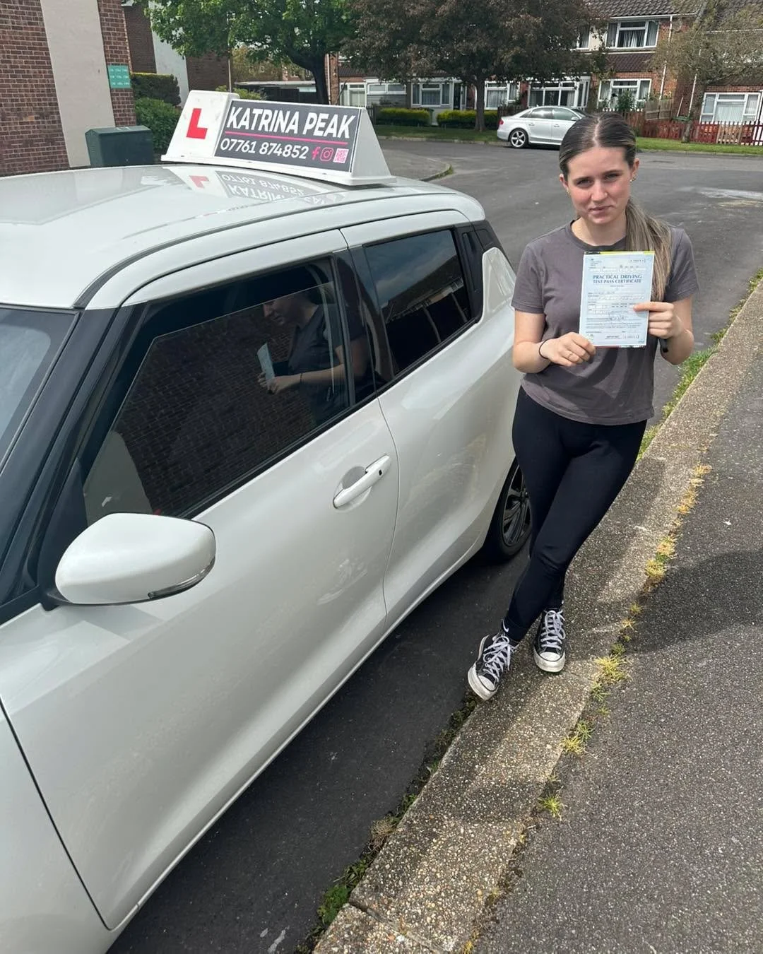 Congratulations Grace, excellent driving resulting in your first time driving test pass! Enjoy your independence on the roads, you deserve it! 🥳🎉🚗🚙 #learntodrive #passyourdrivingtest #drivingtestsuccess #safedrivingforlife #folkestone #katrinapea
