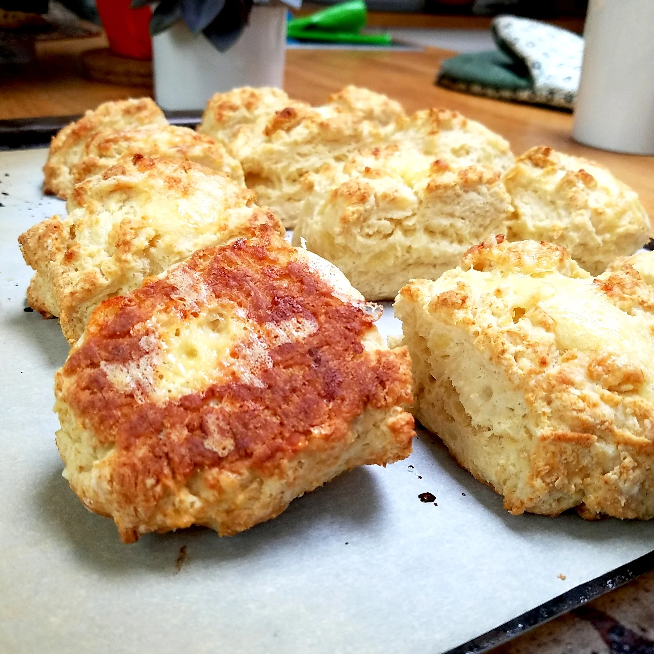A Simple Cheese Scone