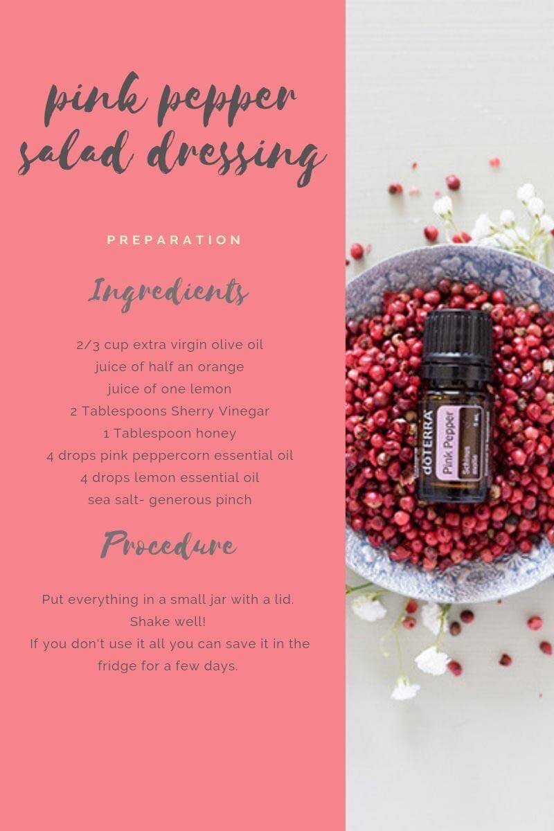 Dr. David K. Hill, DC - Pink Pepper essential oil is well known for its  ability to help support a healthy metabolism and immune system when taken  internally.* Pink Pepper may also