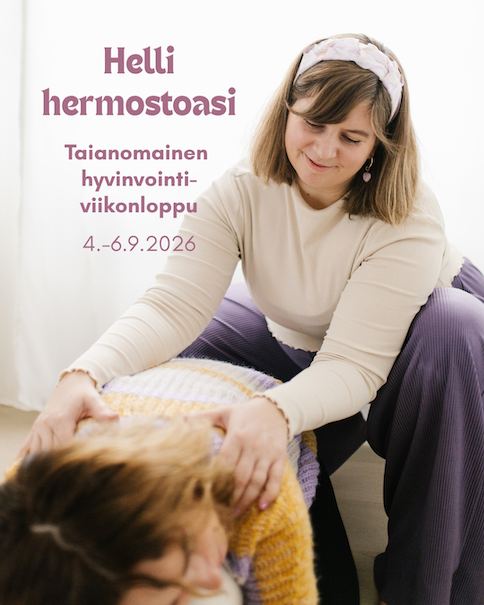 Helli hermostoasi hyvinvointiviikonloppu / Anna Selenius