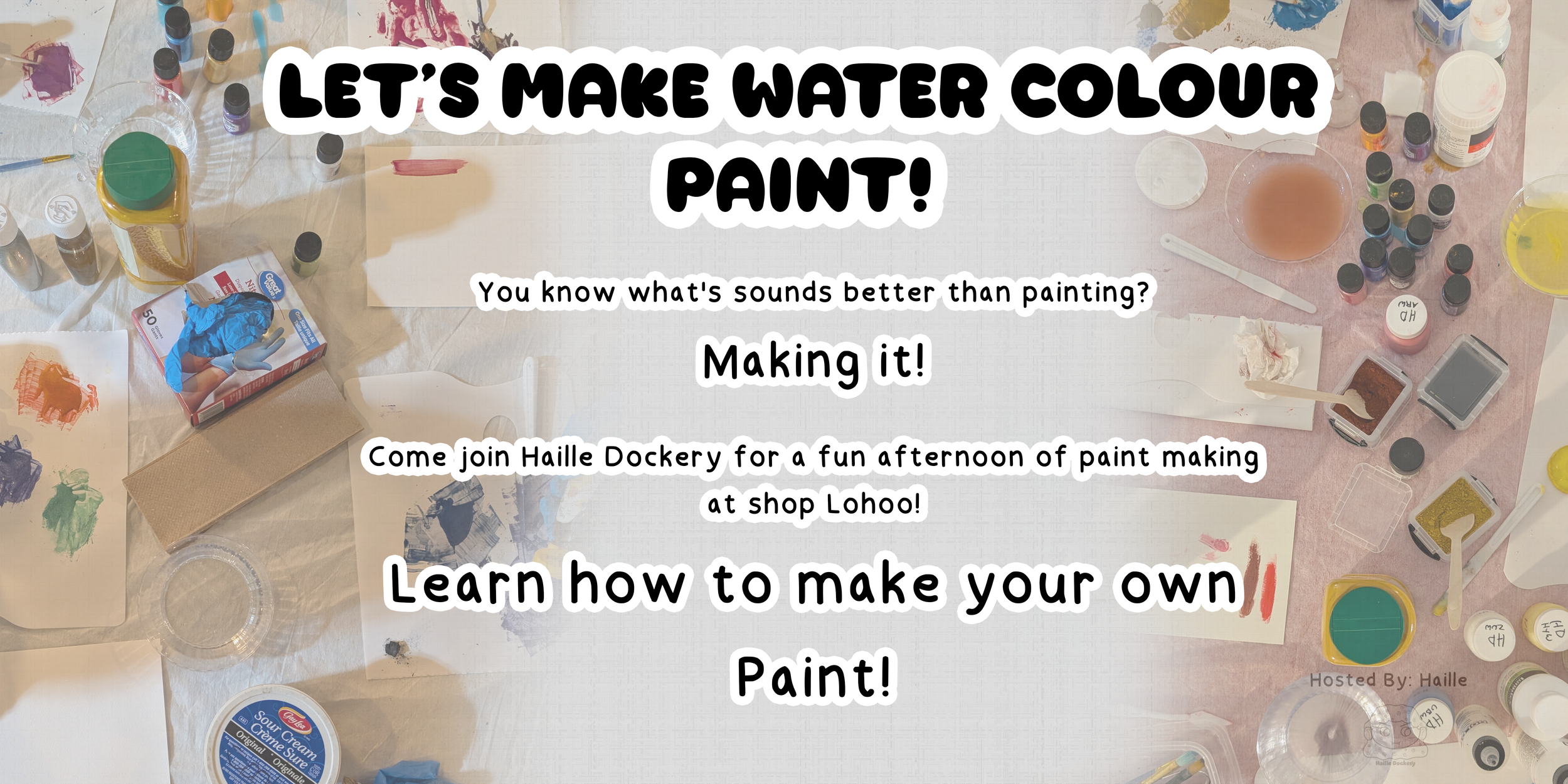 Let's Make Water Colour Paint!