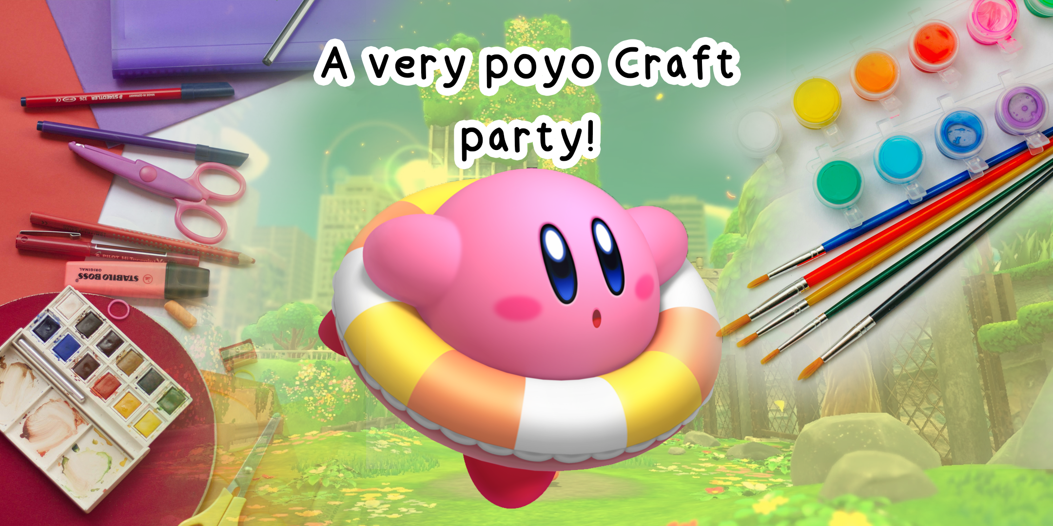A very Poyo craft party