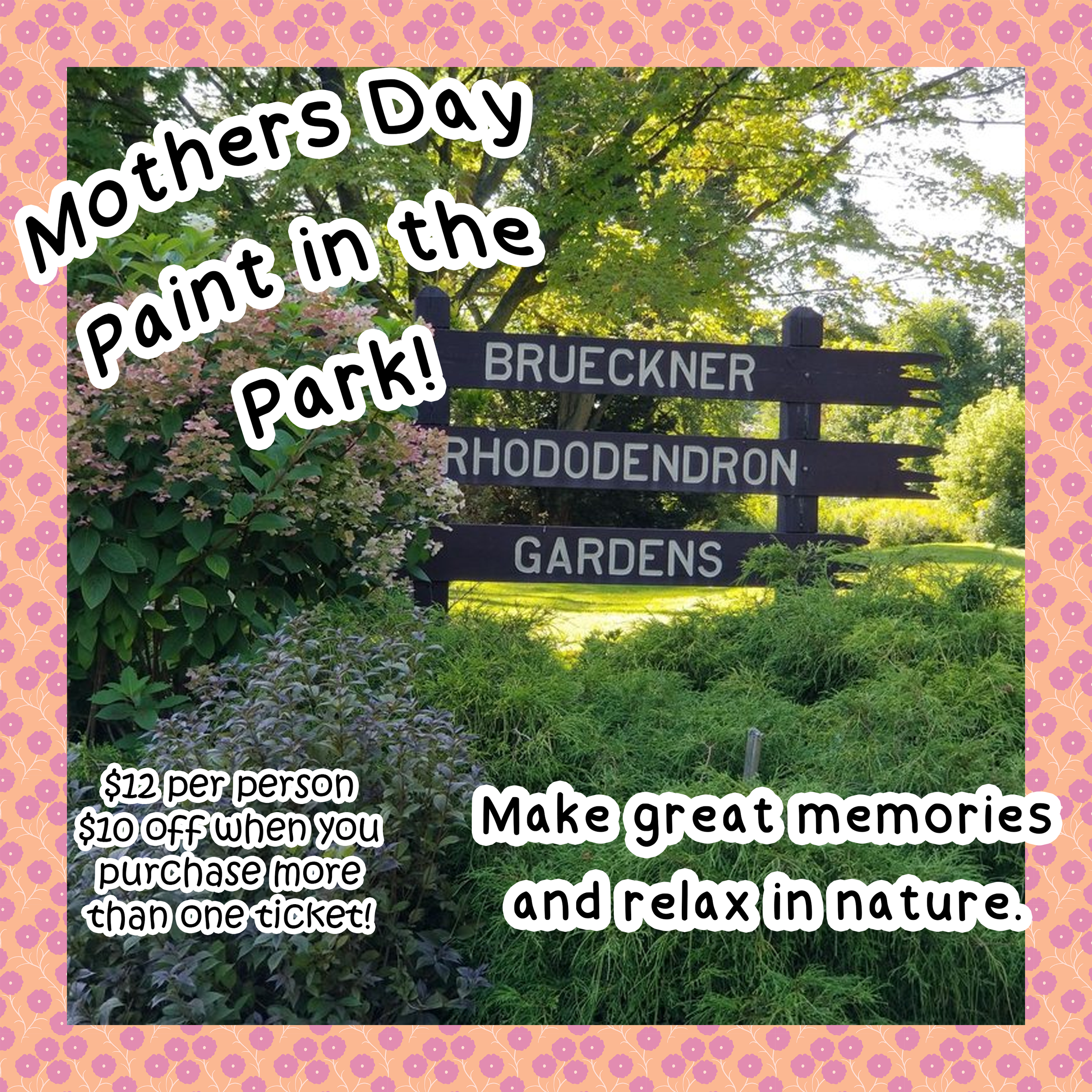 Mothers Day Paint in the Park