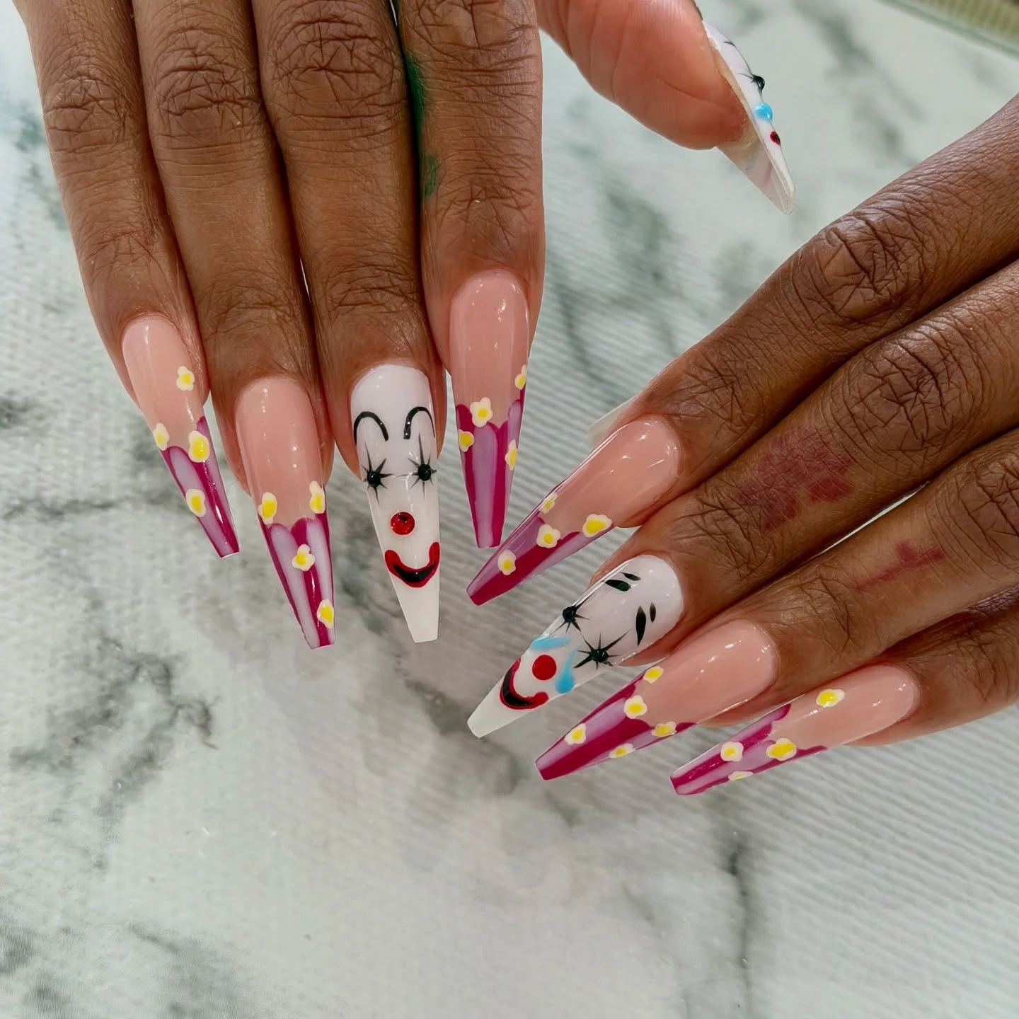 Walk-ins welcome!
📞 Text/call to book:
&mdash; 📍 Sunset: (323) 845-0962
&mdash; 📍 Selma: (323) 681-5553
💻 www.colorcoatla.com (www.colorcoatla.com)
🕒 Hours: Mon&ndash;Sat 10am&ndash;7:30pm | Sun 10am&ndash;5pm

💅 Set by our talented team 💖 (Ar