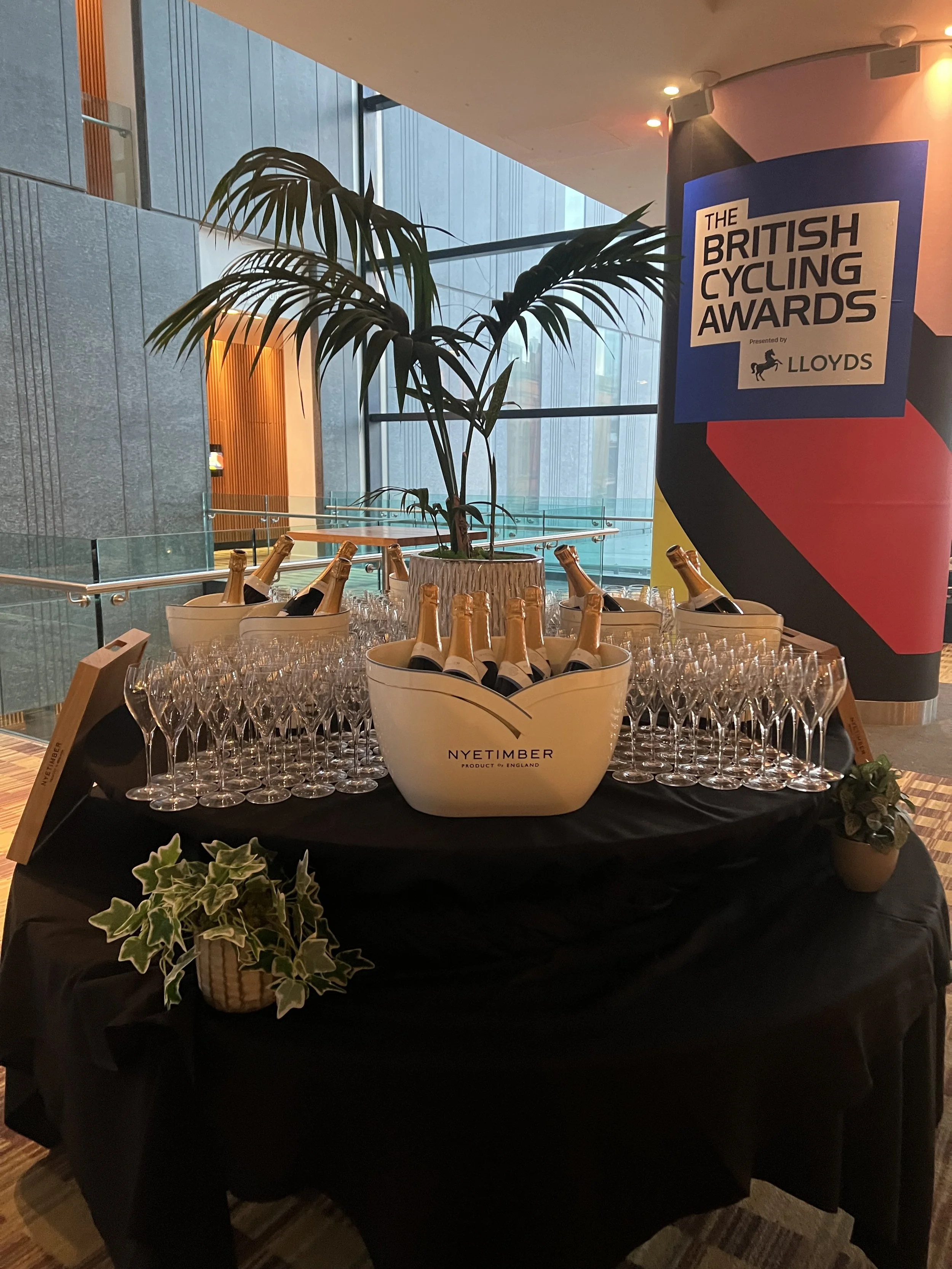 Champagne celebration event