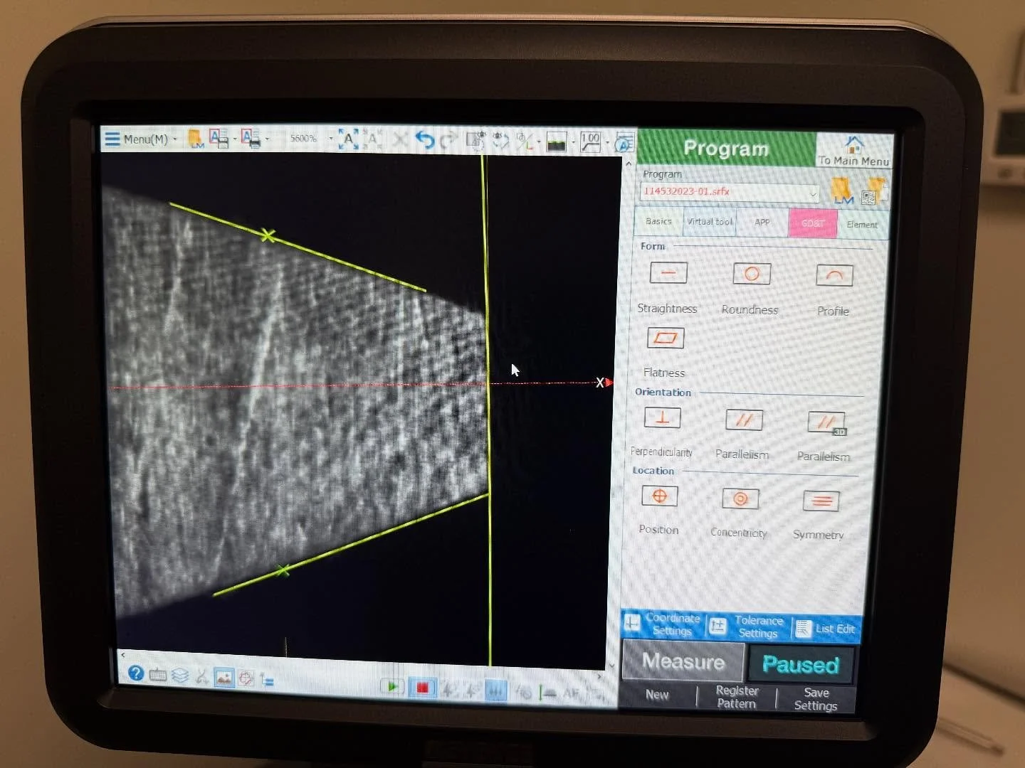 Why does our LM look like it&rsquo;s taking an ultrasound? 🧐👶🤣 @keyenceusa
