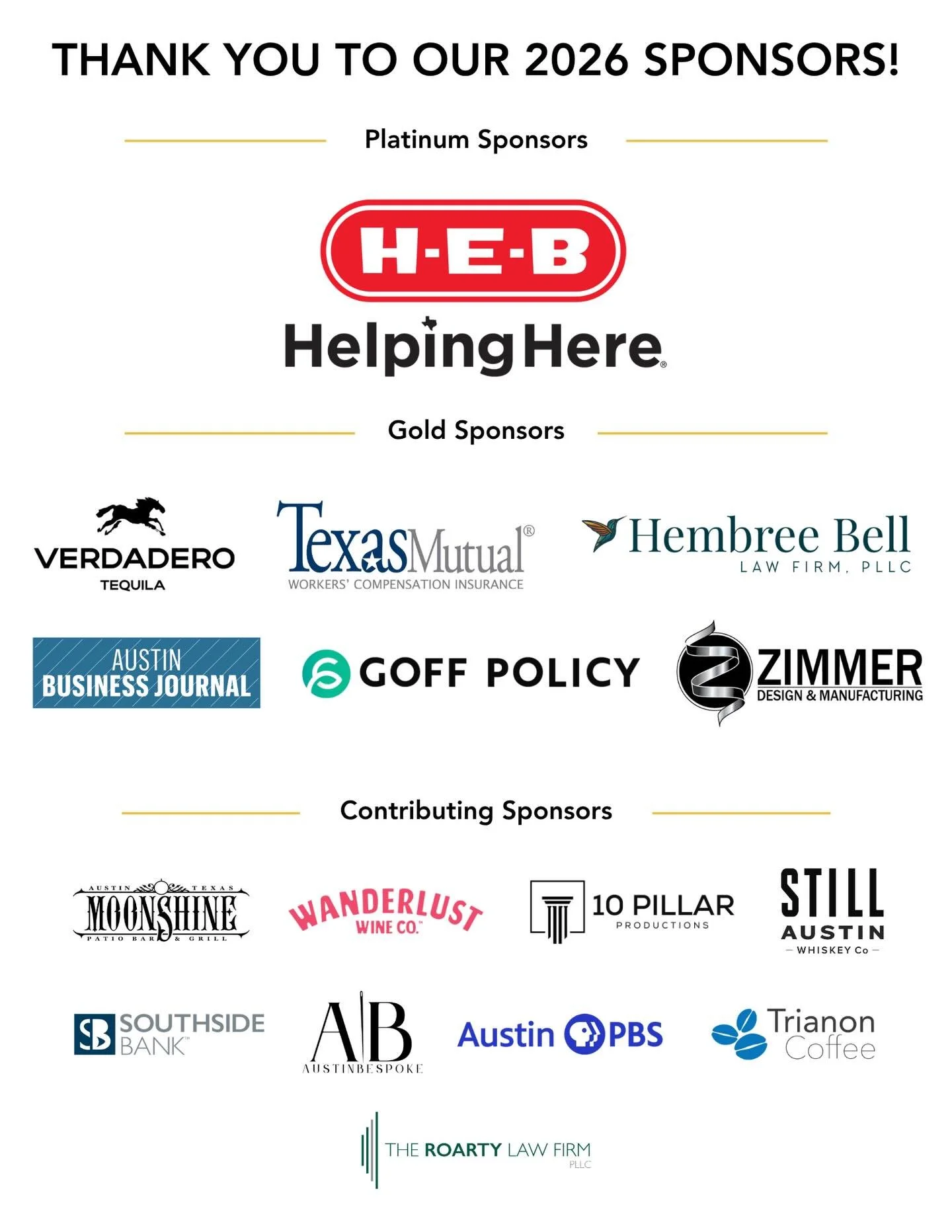 Proud to support the next generation of leaders as a Gold Sponsor of the 2026 @austinunder40 awards.

This event recognizes young professionals who are making a real impact in their industries and communities&mdash;people who are building, leading, a