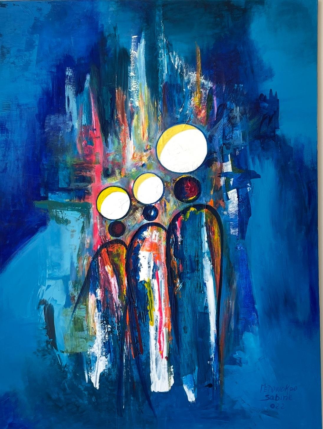 L'accouchement - An exhibit by Sabine Medowokpo