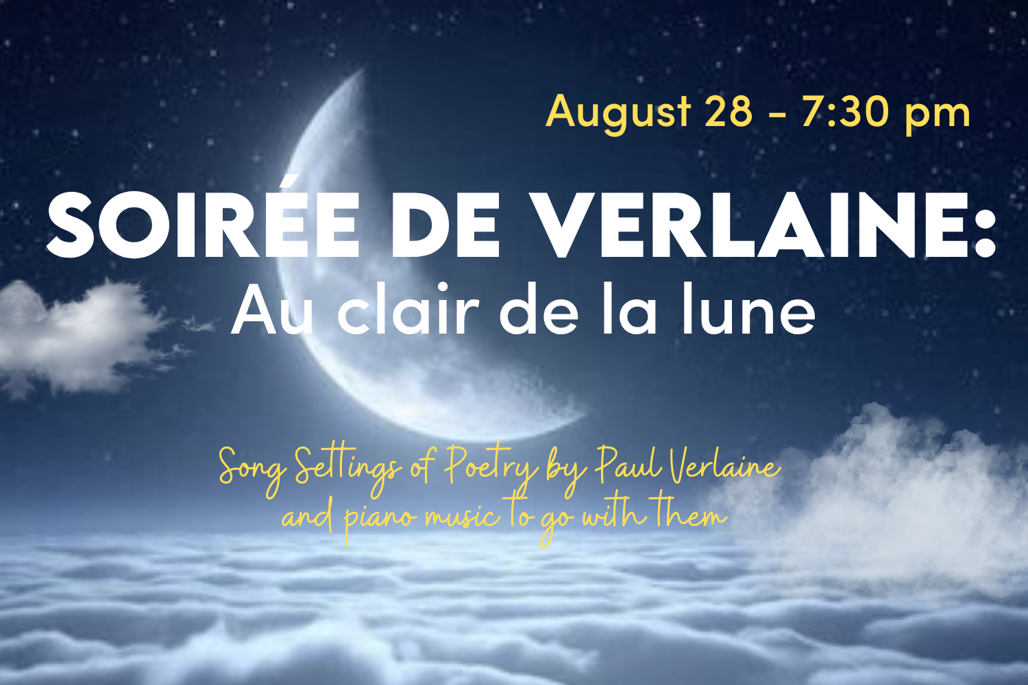 Soirée de Verlaine - Music concert