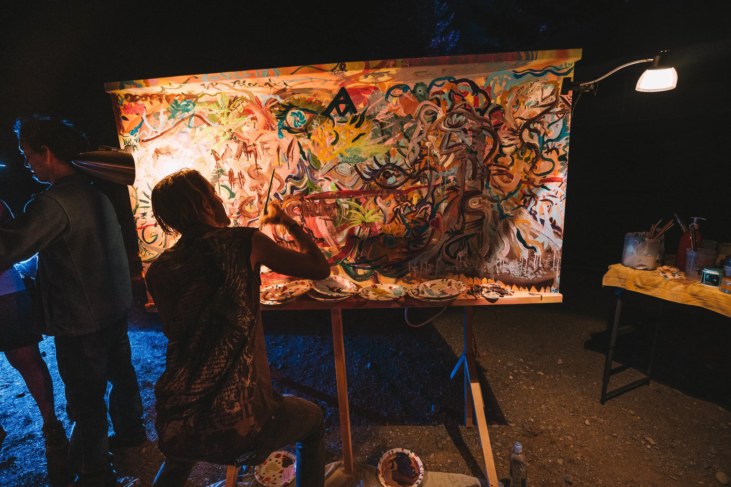  A public painting. 