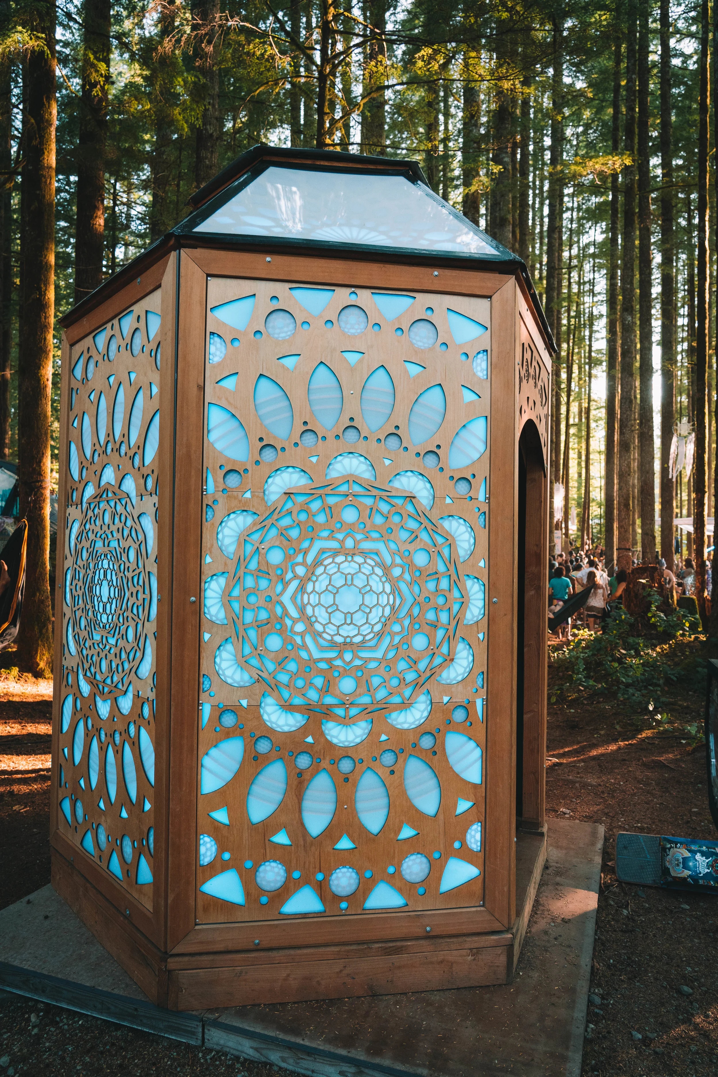  A kaleidoscopic journey awaits inside. 