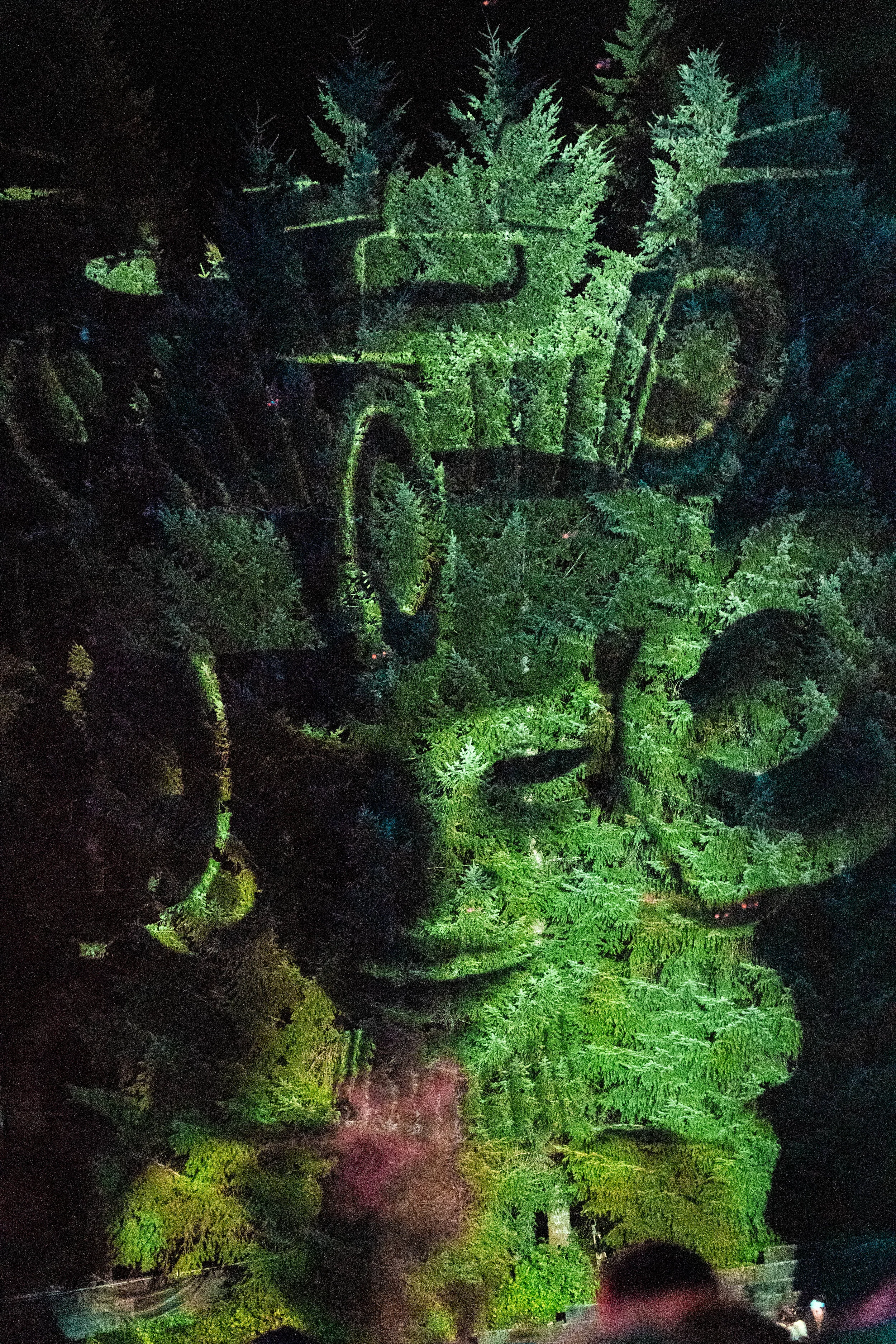  Mind-altering projection mapping during Tipper. 