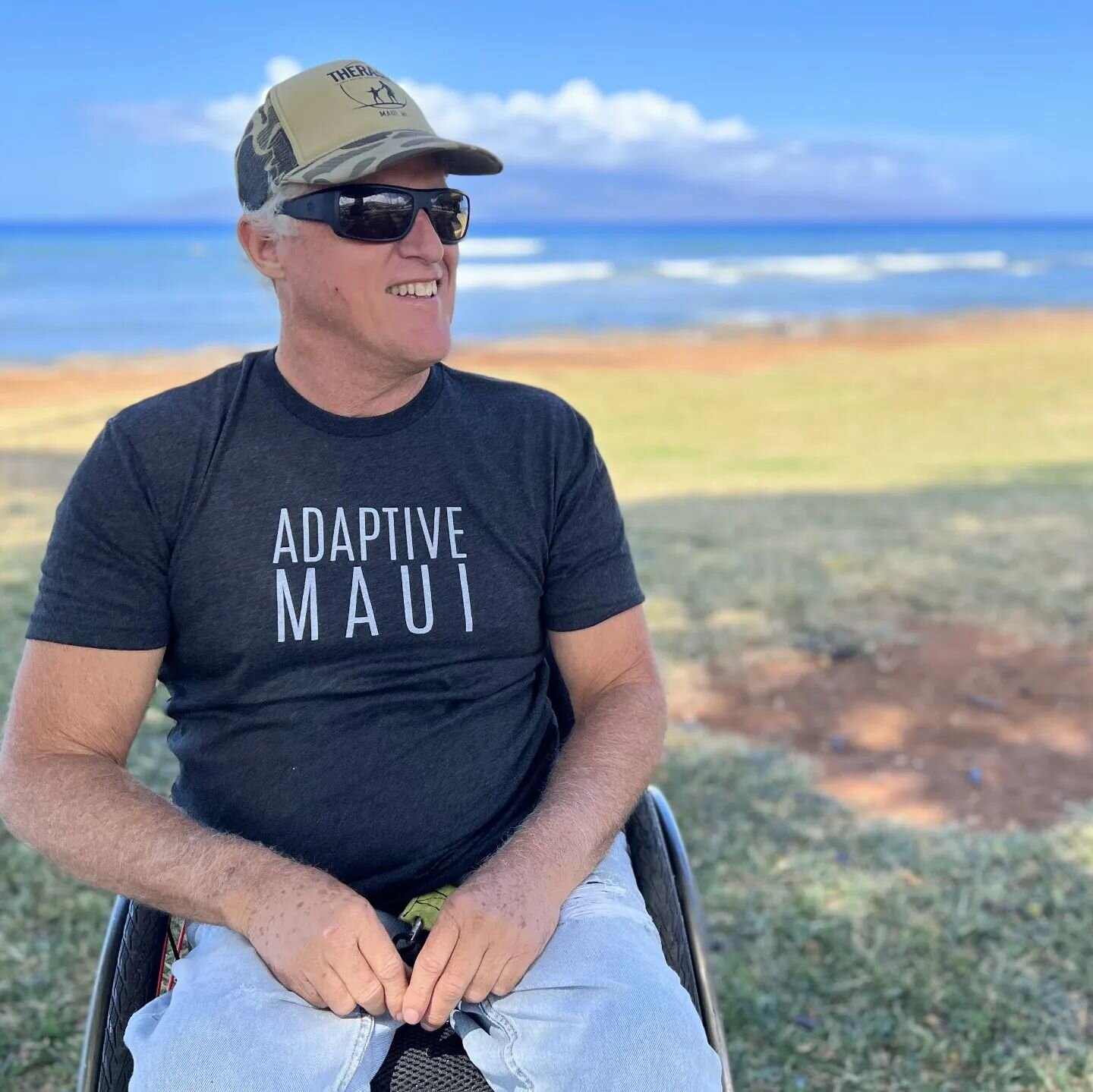 The Adaptive Maui shop is finally up on our website! We have a few items to choose from. All proceeds go to support getting more people on Maui into the outdoors. If you purchase any @hawaiiadaptivesurfteam logo wear, the proceed from that directly b
