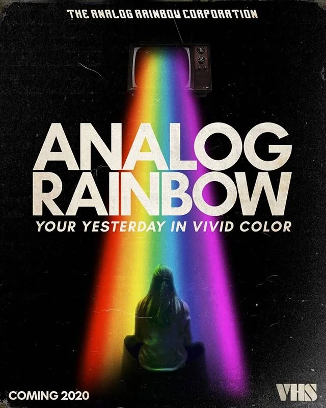 analog rainbow. my next film out 2020. kickstarter + trailer live now. link in bio. welcome to your yesteryear.
.
poster by @gabevirnig