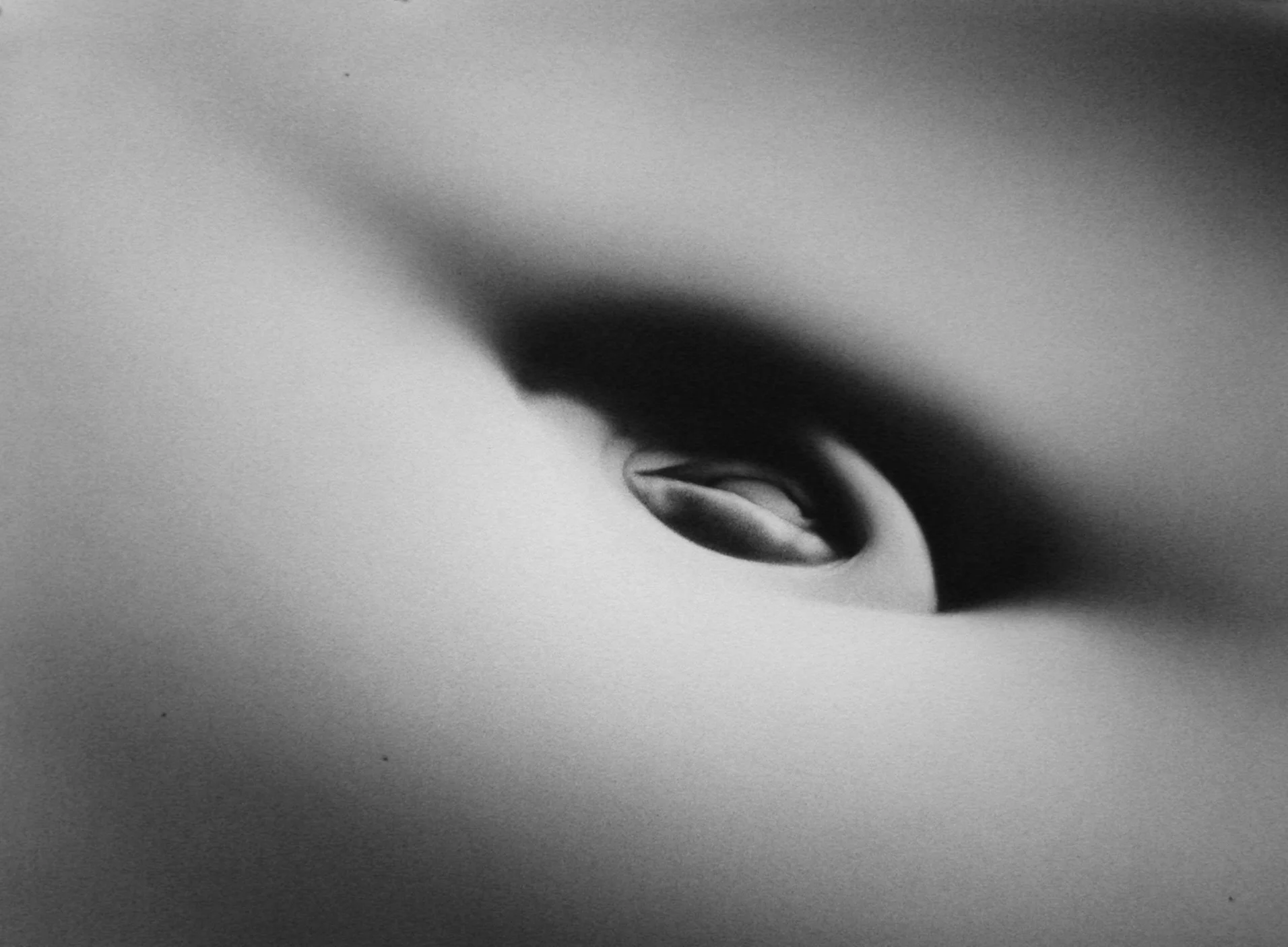 Axis, Detail, Charcoal and Pastel