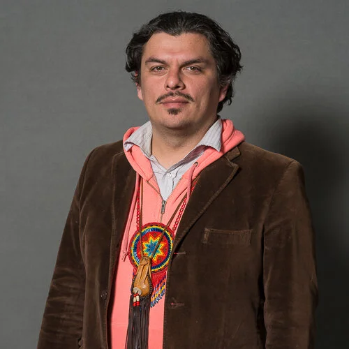 Jean-Luc Pierite, President of the Board of Directors of the North American Indian Center of Boston