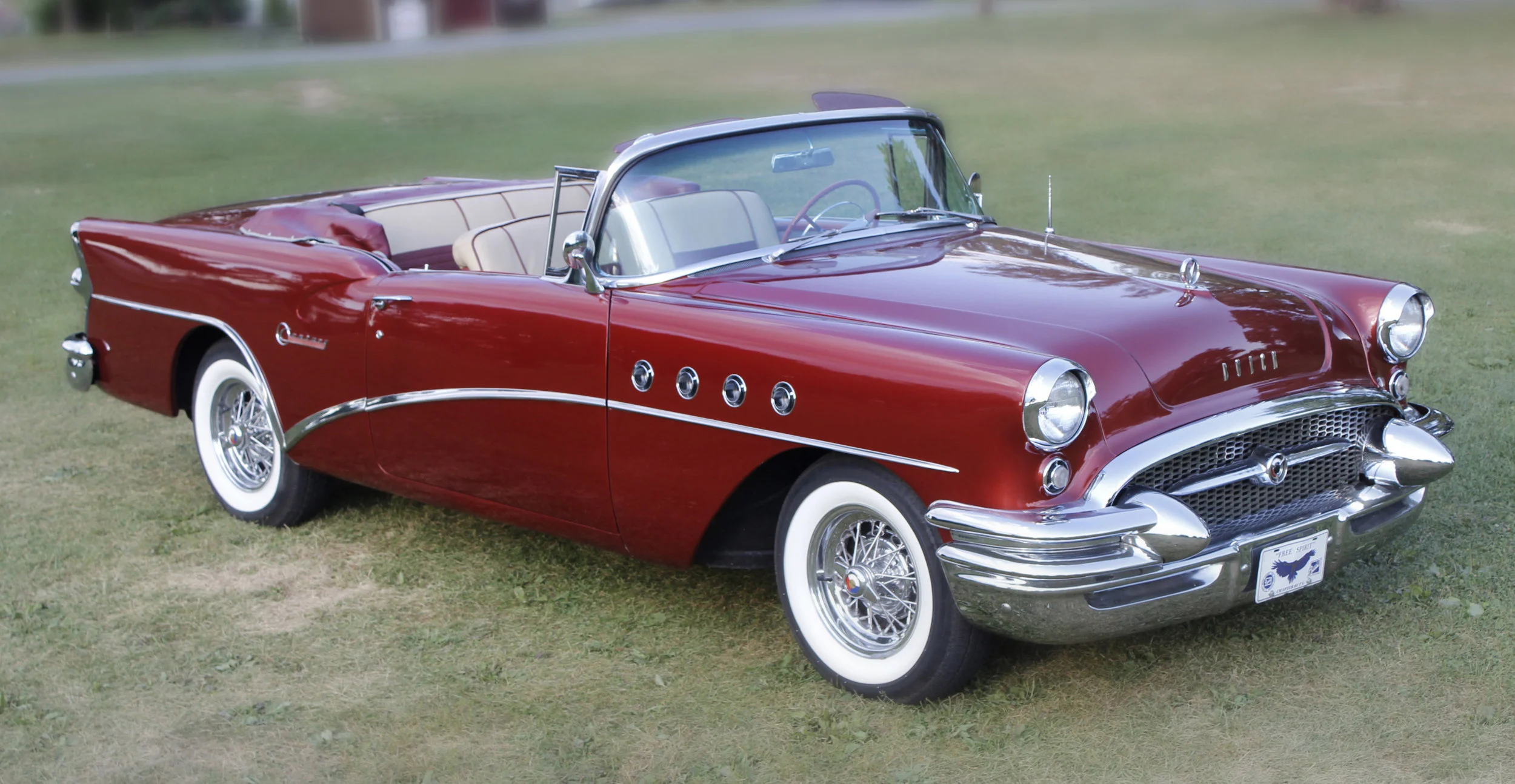 My sister’s 1955 Buick Century Convertible