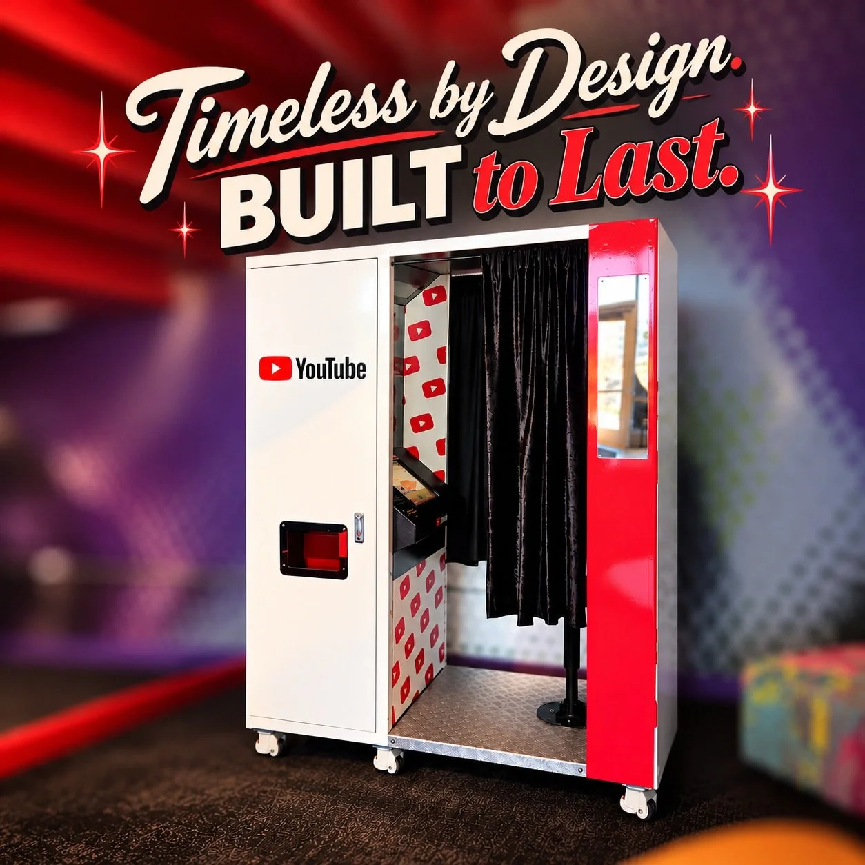 🎬 11 YEARS AND COUNTING AT YOUTUBE HEADQUARTERS! 📸✨

Some things never go out of style. Especially a classic PhotoWorks Photobooth!

For nearly 11 years, our PhotoWorks Photobooth has been a cherished part of the YouTube employee experience at thei
