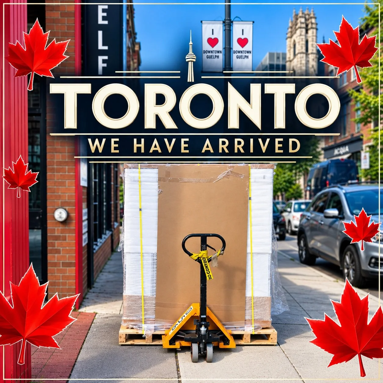 🇨🇦 TORONTO, WE HAVE ARRIVED! 

Another PhotoWorks Interactive Model 13 Retro has officially landed in Toronto, Canada!

The excitement is building, and soon Toronto will experience the very best in Classic Photo Booth Photography! 📸

Timeless 1950