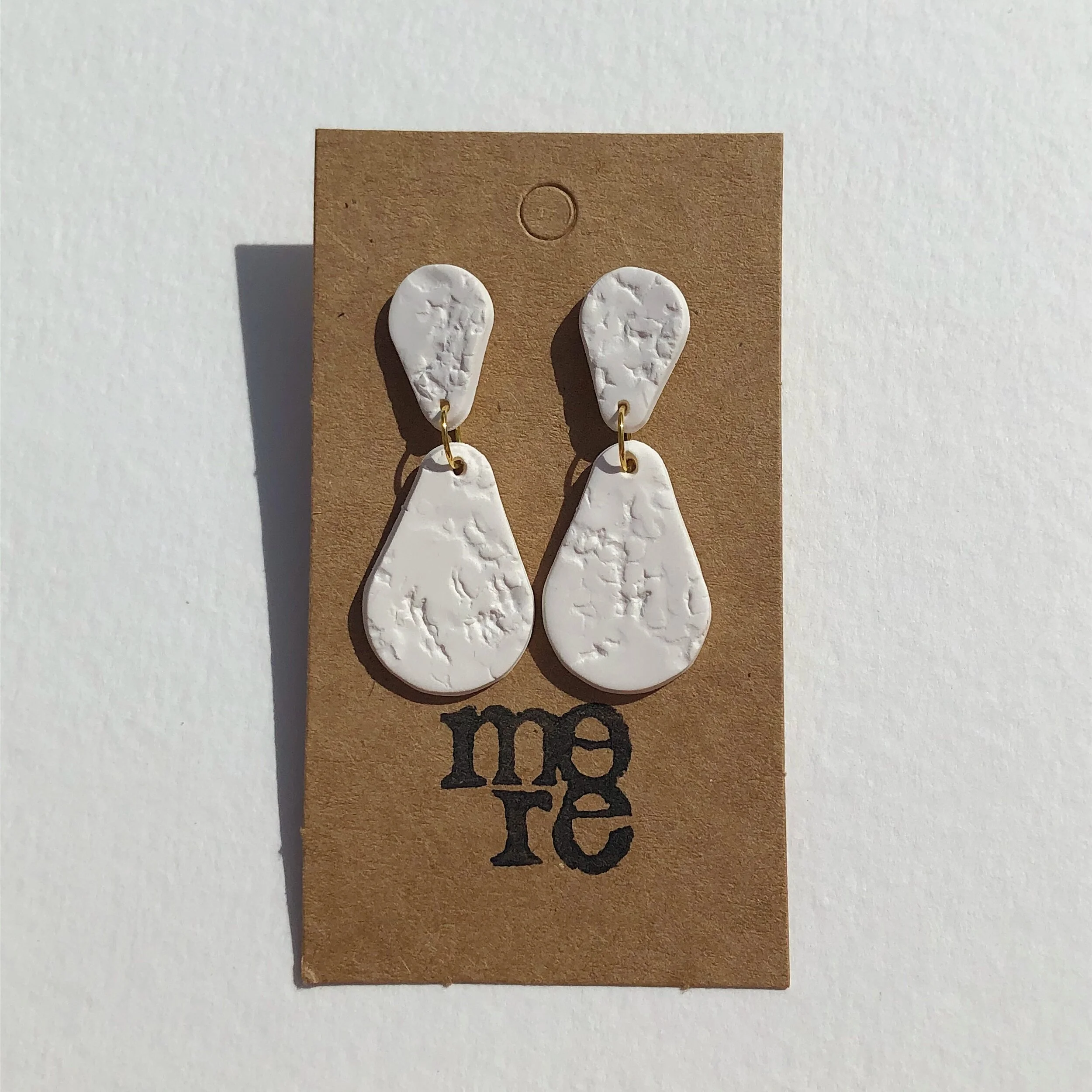 Stone Textured Teardrop Studs.jpg