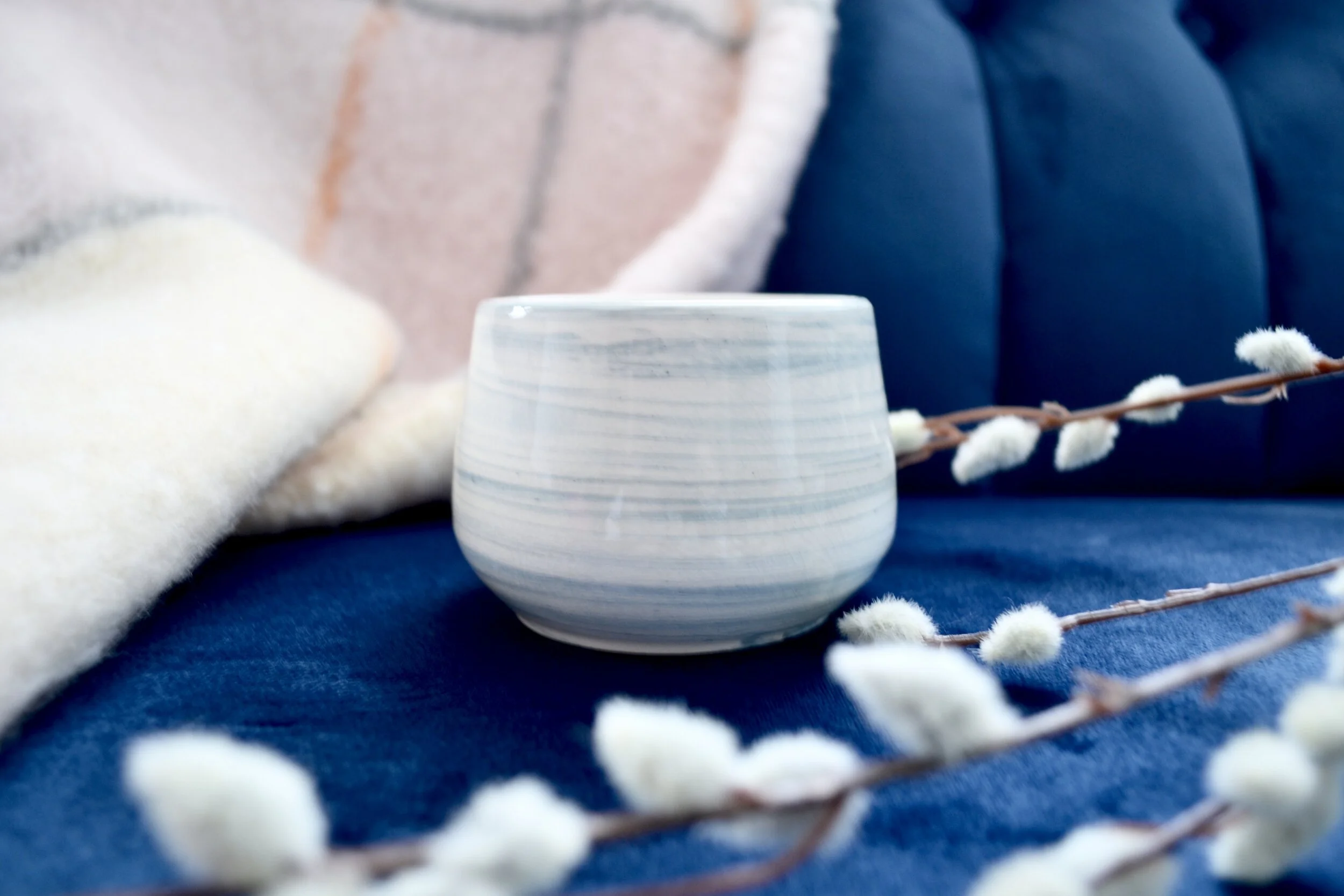 SOLD OUT-Marble Votive