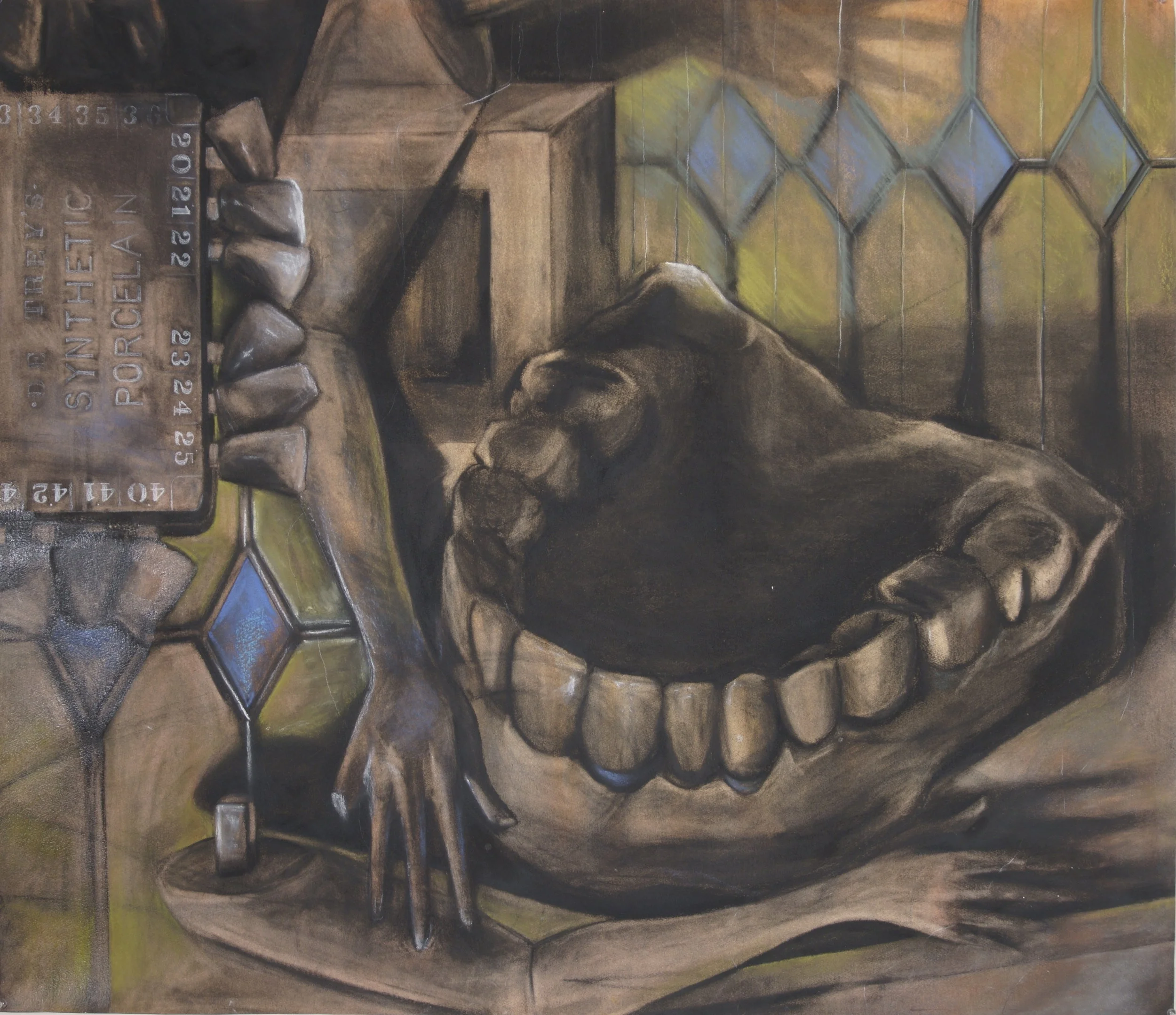 Porcelain (wooden doll arm)