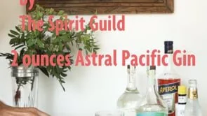 Gin and Tonic by The Spirit Guild for LA Downtowner