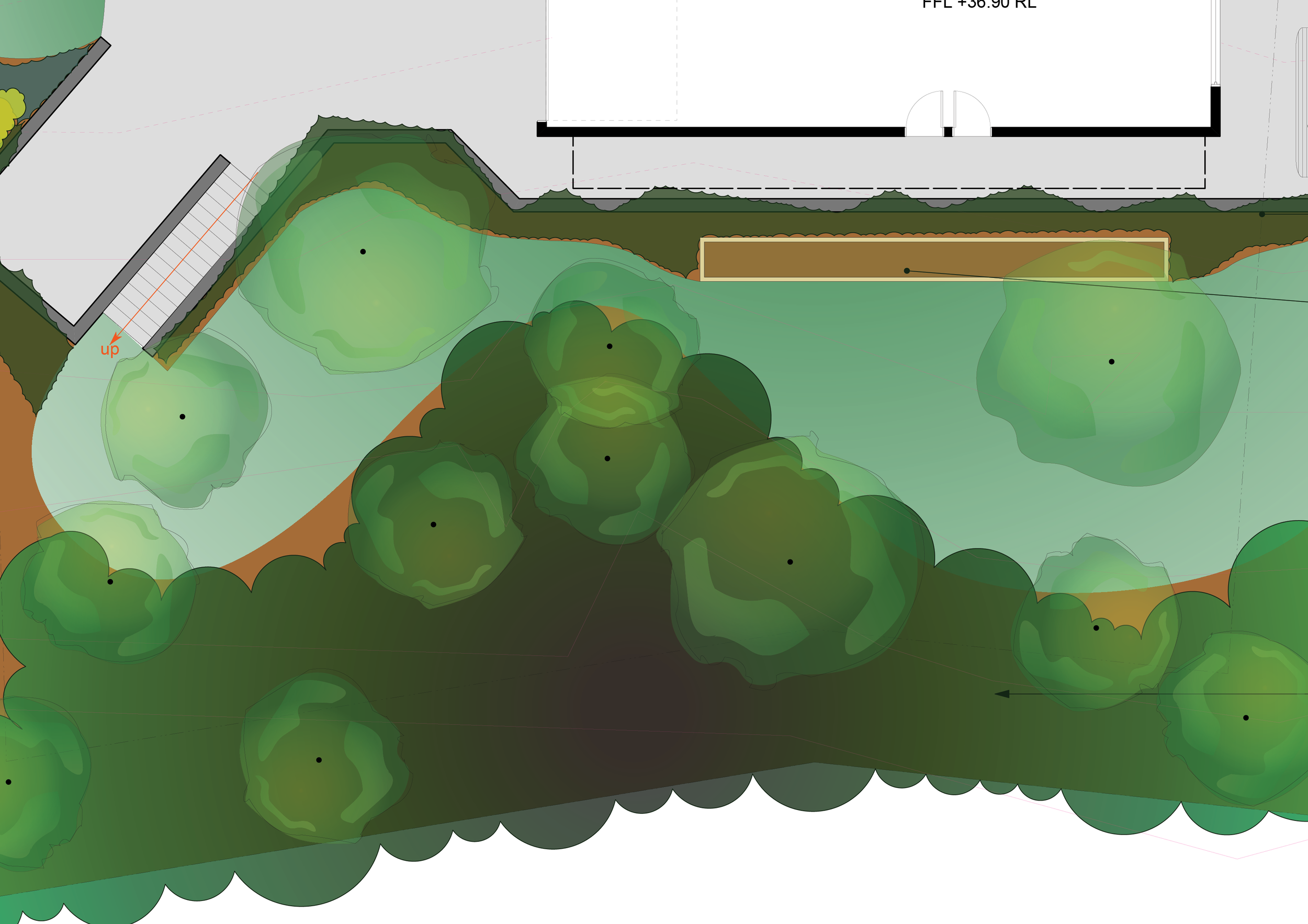 Consulation notes, Concept + Planting Plans